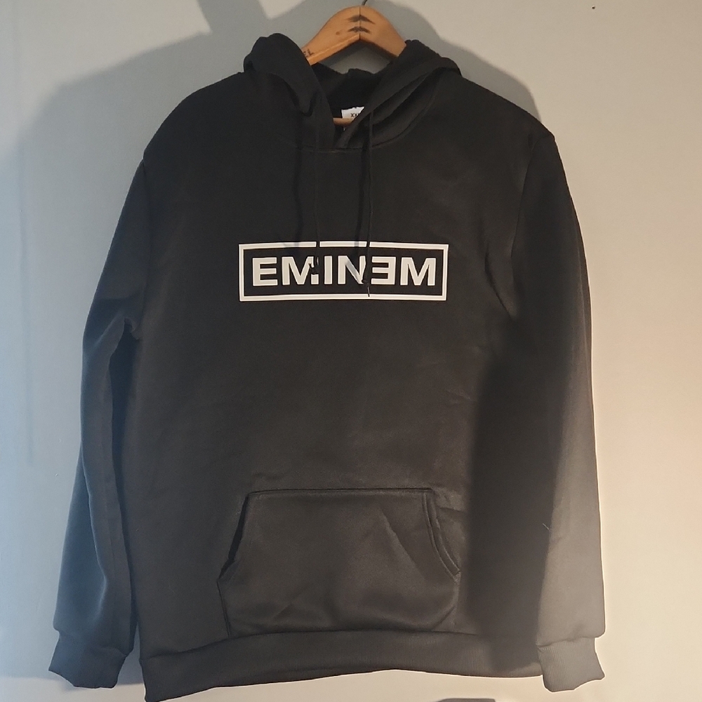 mine Black Graphic Hoodie for Men